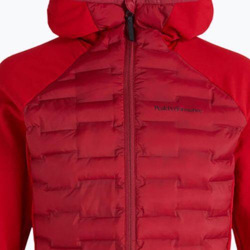 Männer Peak Performance Argon Hybrid Hood Jacke rot G77866120