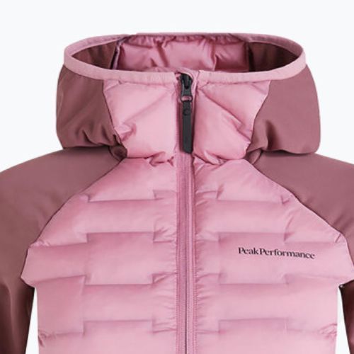 Frauen Peak Performance Argon Hybrid Hood Jacke rosa G77859110