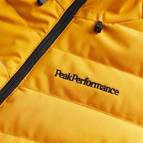 Frauen Peak Performance Frost Ski Jacke gelb G78024070
