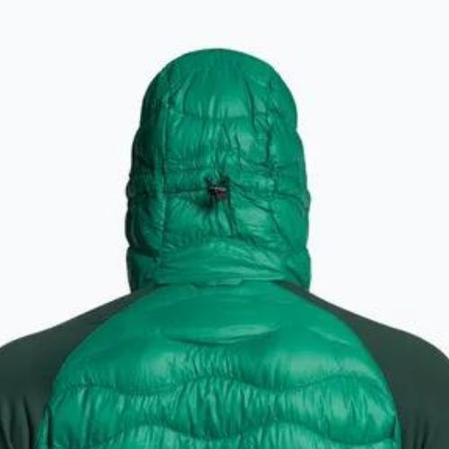 Herren Peak Performance Helium Down Hybrid Hood Jacke Grün G77855130