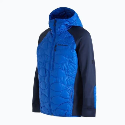 Männer Peak Performance Helium Down Hybrid Hood Jacke blau G77855110
