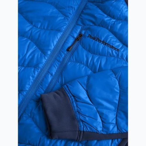 Männer Peak Performance Helium Down Hybrid Hood Jacke blau G77855110