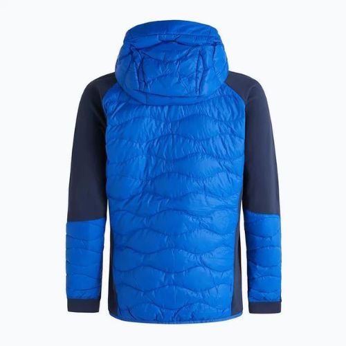 Männer Peak Performance Helium Down Hybrid Hood Jacke blau G77855110