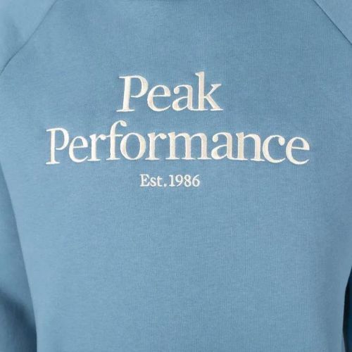 Herren Peak Performance Original Hood Trekking-Sweatshirt navy blau G77756260