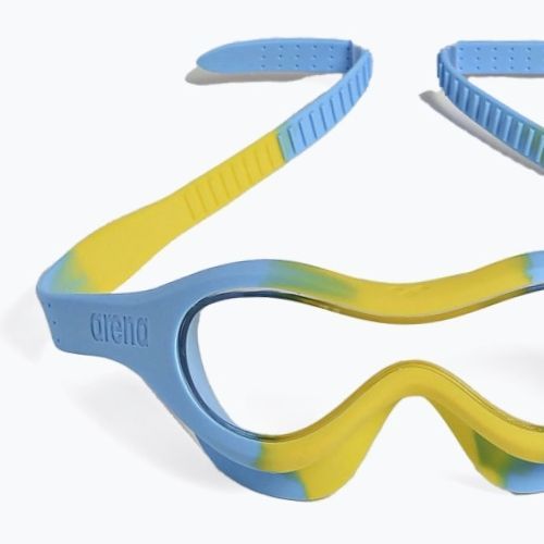 Arena Kinderschwimmmaske Spider Mask blau und gelb 004287