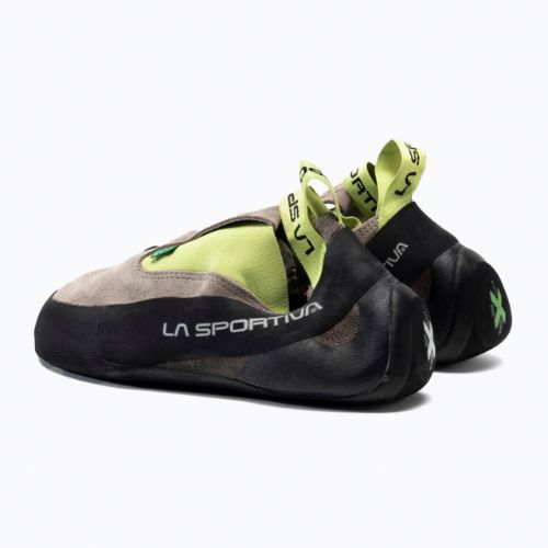 La Sportiva Cobra Eco Kletterschuh braun und grün 20O804705