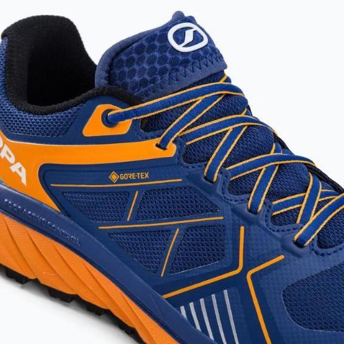 SCARPA Spin Infinity GTX Herren Laufschuhe navy blau-orange 33075-201/2