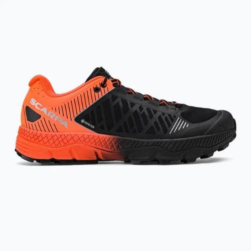 Herren SCARPA Spin Ultra schwarz/orange GTX Laufschuhe 33072-200/1