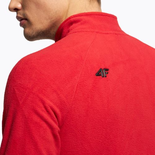 Herren 4F BIMP010 Fleece-Ski-Sweatshirt rot H4Z22-BIMP010