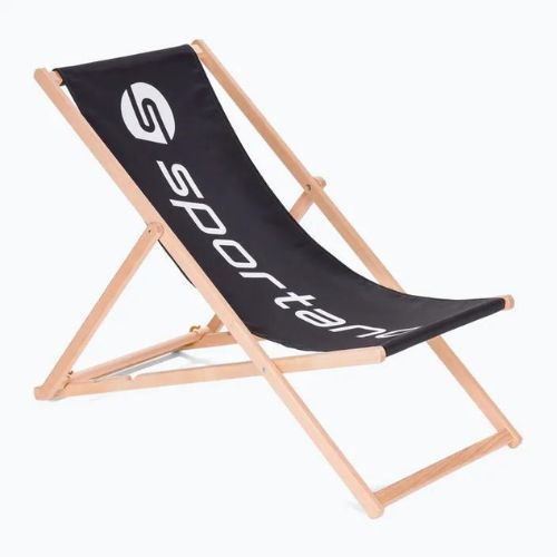 Sportano verstellbare Gartenliege LSR01310 schwarz SSB001