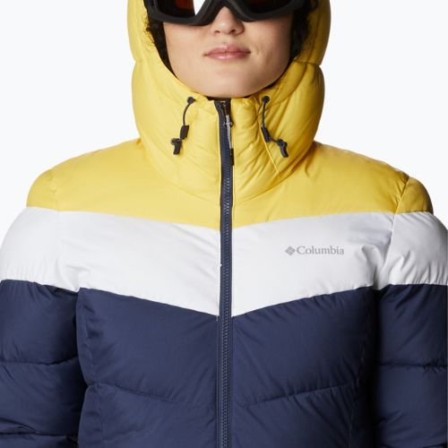 Columbia Abbott Peak Insulated Damen Skijacke navy blau und gelb 1909971