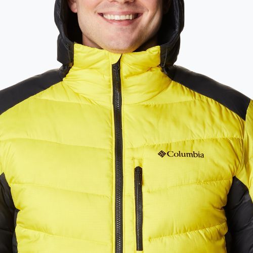 Columbia Labyrinth Loop Hooded Herren Daunenjacke gelb 1957343