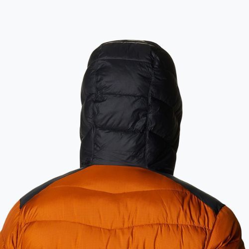 Columbia Labyrinth Loop Hooded Herren Daunenjacke orange 1957343