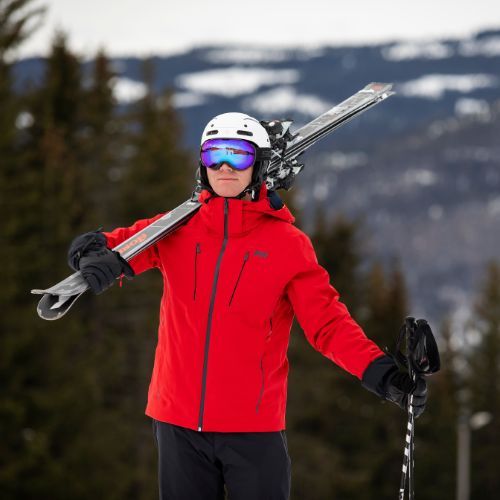 Herren Skijacke Helly Hansen Alpha 3.0 rot 65551_162
