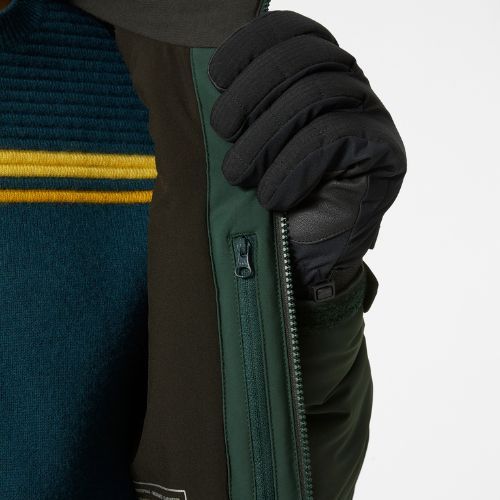 Herren-Skijacke Helly Hansen Alpha 3.0 grün 65551_495