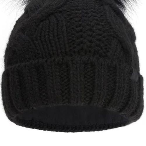 Damen Wintermütze 4F schwarz H4Z22-CAD010