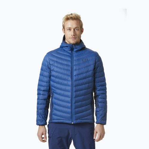 Herren Helly Hansen Verglas Hooded Down Hybrid Jacke Hybrid Ins 606 blau 63007