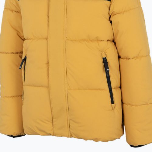 Kinder 4F Daunenjacke braun HJZ22-JKUMP004