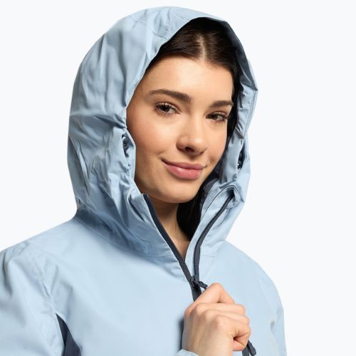 Damen-Skijacke 4F blau H4Z22-KUDN002