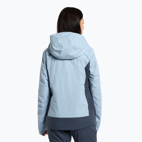 Damen-Skijacke 4F blau H4Z22-KUDN002