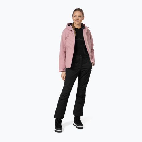 Damen-Skijacke 4F rosa H4Z22-KUDN003