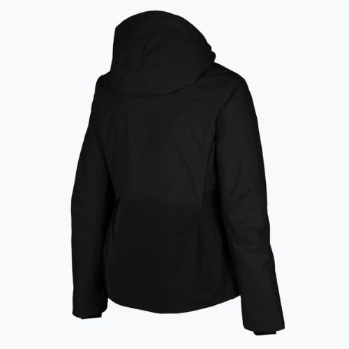 Damen-Skijacke 4F schwarz H4Z22-KUDN010