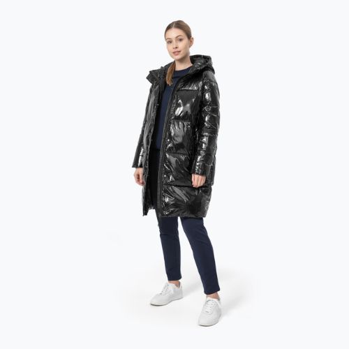 Damen Daunenjacke 4F schwarz H4Z22-KUDP011