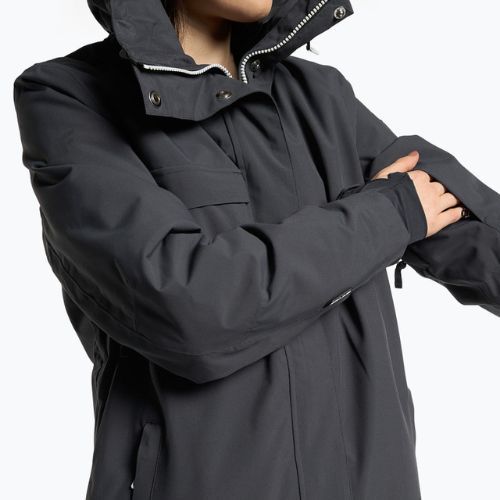 Damen Snowboardjacke 4F dunkelgrau H4Z22-KUDS001