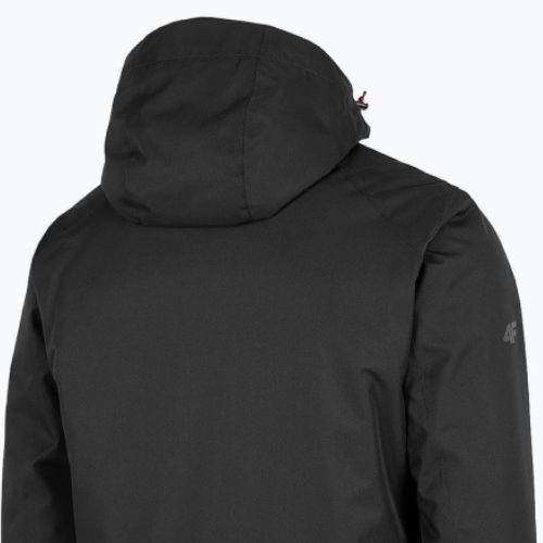 Herren 4F Skijacke schwarz H4Z22-KUMN003