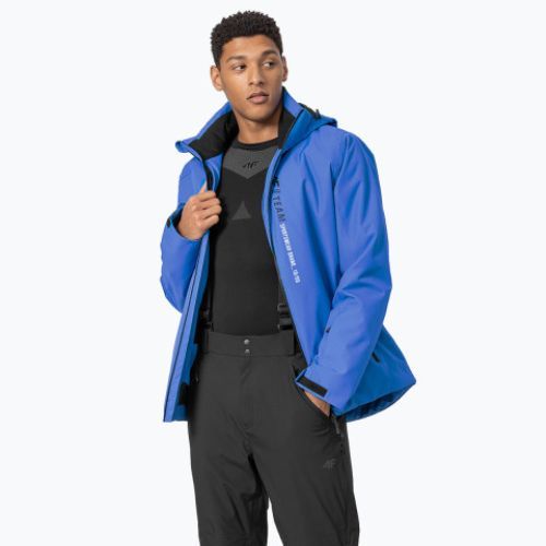 Herren 4F Skijacke navy blau H4Z22-KUMN003