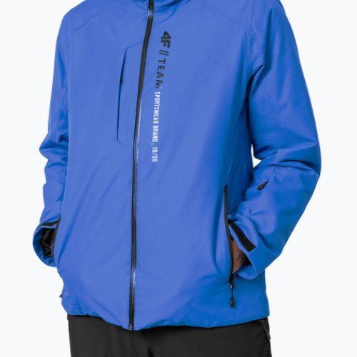 Herren 4F Skijacke navy blau H4Z22-KUMN003