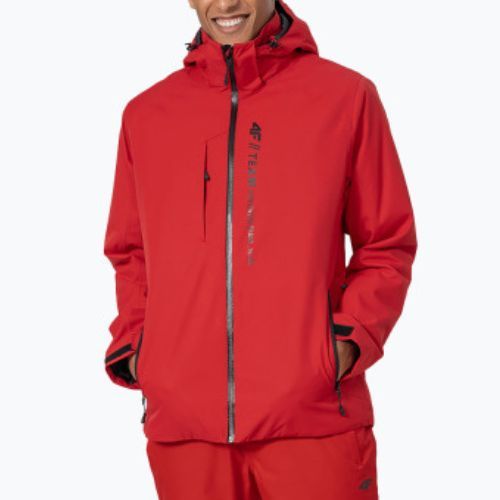 Herren 4F Skijacke rot H4Z22-KUMN003