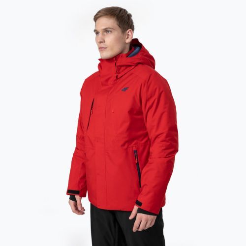 Herren 4F Skijacke rot H4Z22-KUMN004