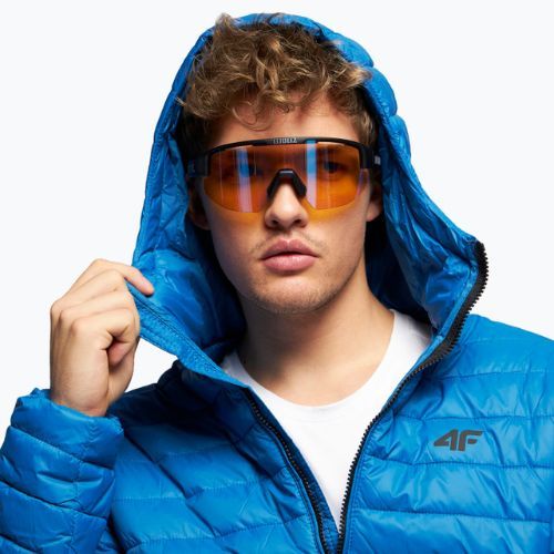 Herren 4F Daunenjacke 36S blau H4Z22-KUMP004