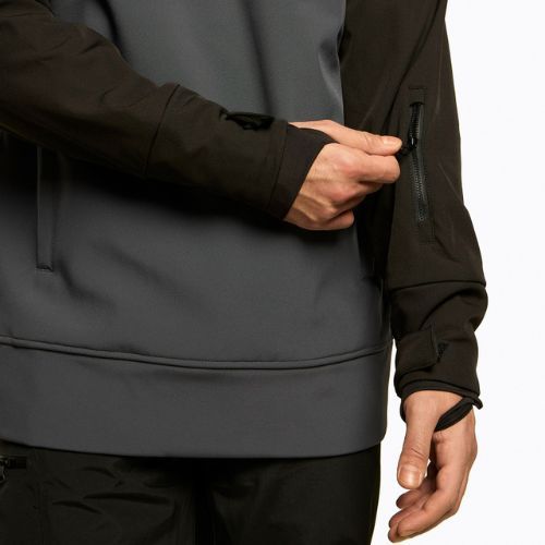 Herren 4F Snowboardjacke graphit H4Z22-SFM001F