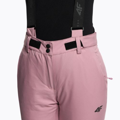 Damen-Skihose 4F SPDN002 rosa H4Z22-SPDN002
