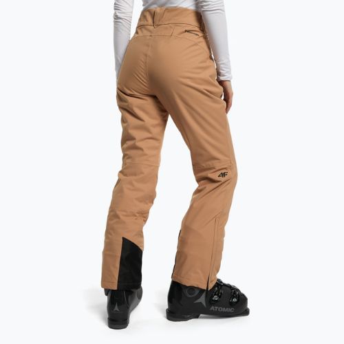 Damen-Skihose 4F SPDN006 braun H4Z22-SPDN006