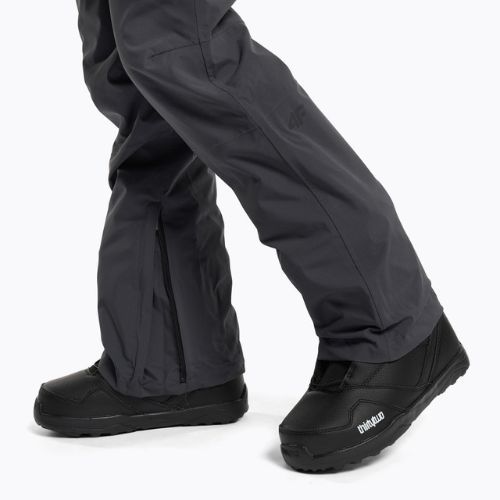 Damen-Snowboardhose 4F SPDS002 dunkelgrau H4Z22-SPDS002