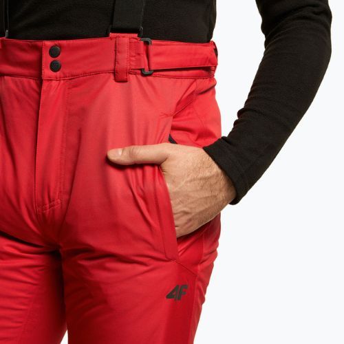 Herren 4F Skihose rot H4Z22-SPMN001
