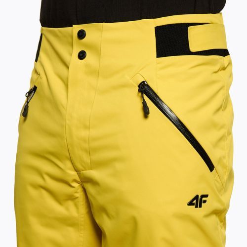 Herren-Skihose 4F gelb H4Z22-SPMN006