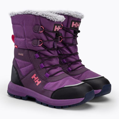 Kinder-Winter-Trekkingstiefel Helly Hansen Jk Silverton Boot Ht lila 11759_678