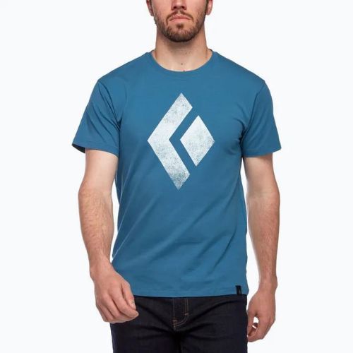 Black Diamond Chalked Up Herren Kletter-T-Shirt blau APUO954002LRG1