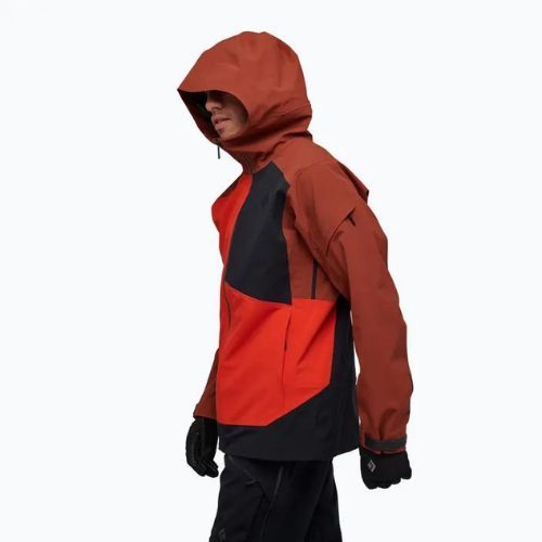 Herren Black Diamond Recon Stretch Skijacke rot-braun APK6HI9407LRG1