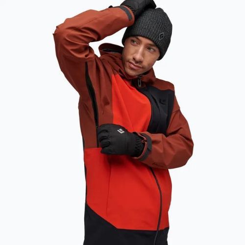 Herren Black Diamond Recon Stretch Skijacke rot-braun APK6HI9407LRG1