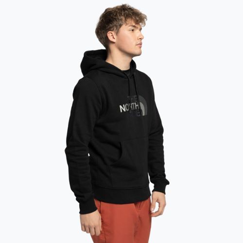 Herren-Trekking-Sweatshirt The North Face Drew Peak Hoodie schwarz NF00AHJYKX71