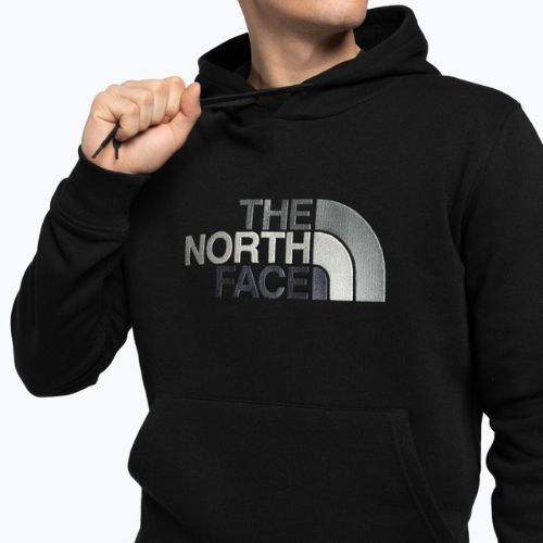 Herren-Trekking-Sweatshirt The North Face Drew Peak Hoodie schwarz NF00AHJYKX71
