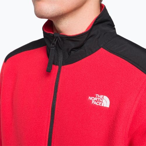 Herren The North Face Alpine Polartec 200 Fleece-Sweatshirt rot NF0A7WWLKZ31