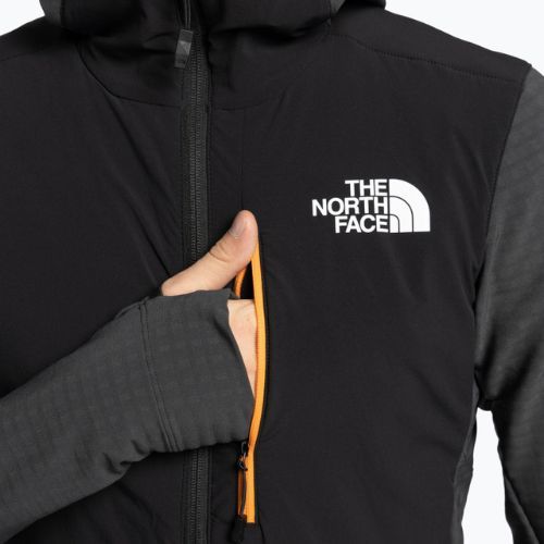 Herren The North Face Dawn Turn Hybrid Ventrix Midlayer grau NF0A7Z8QMN81 Ski Sweatshirt