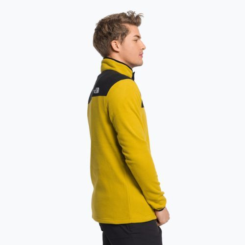Herren Fleece-Sweatshirt The North Face Homesafe Snap Neck Fleece Pullover gelb NF0A55HM76S1