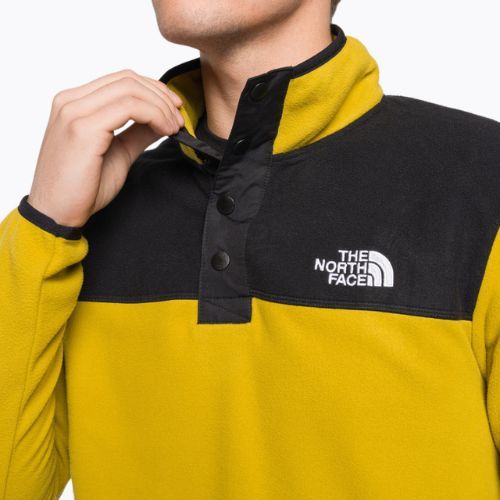Herren Fleece-Sweatshirt The North Face Homesafe Snap Neck Fleece Pullover gelb NF0A55HM76S1